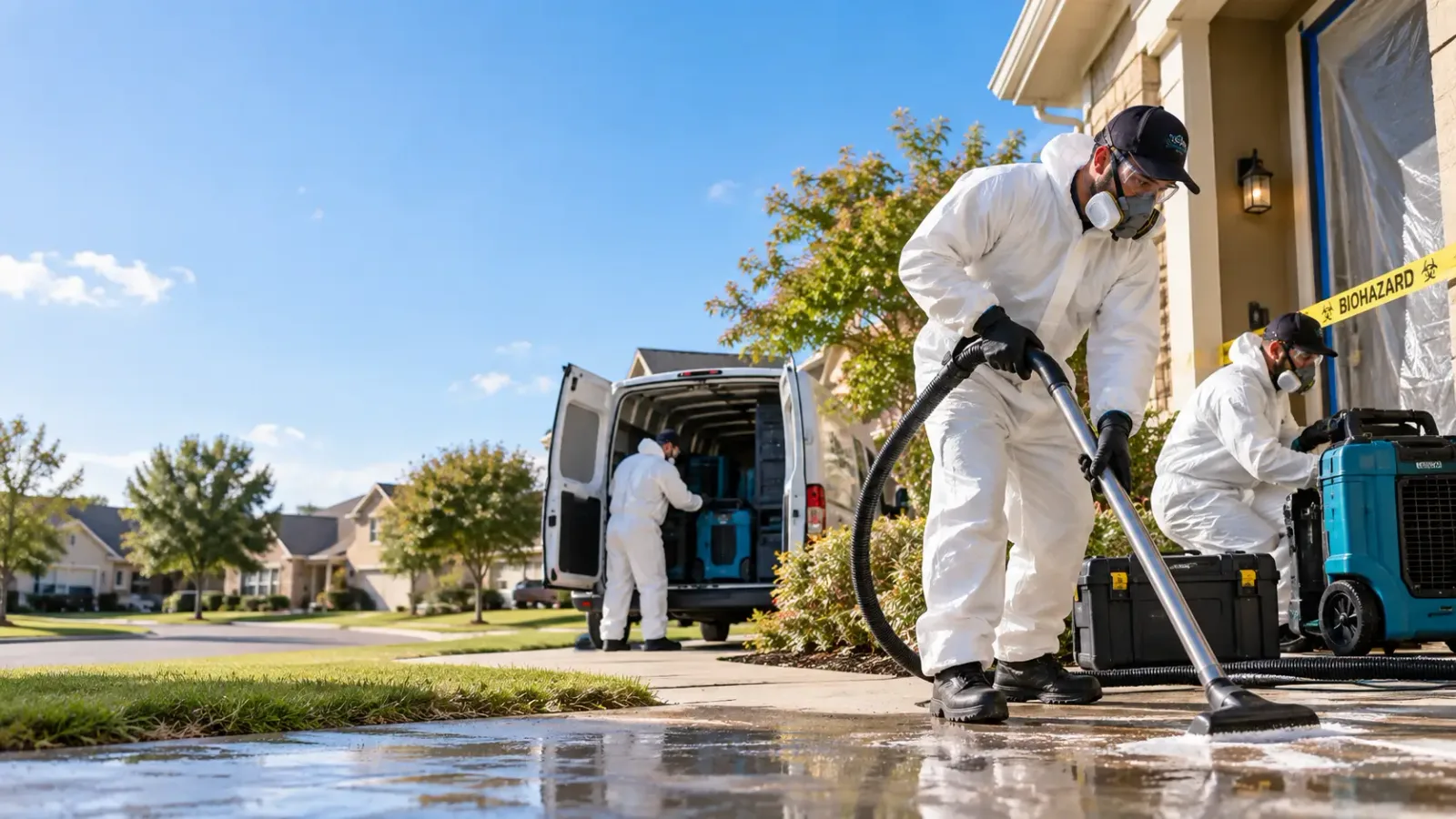 Biohazard Cleanup in Mantador, ND